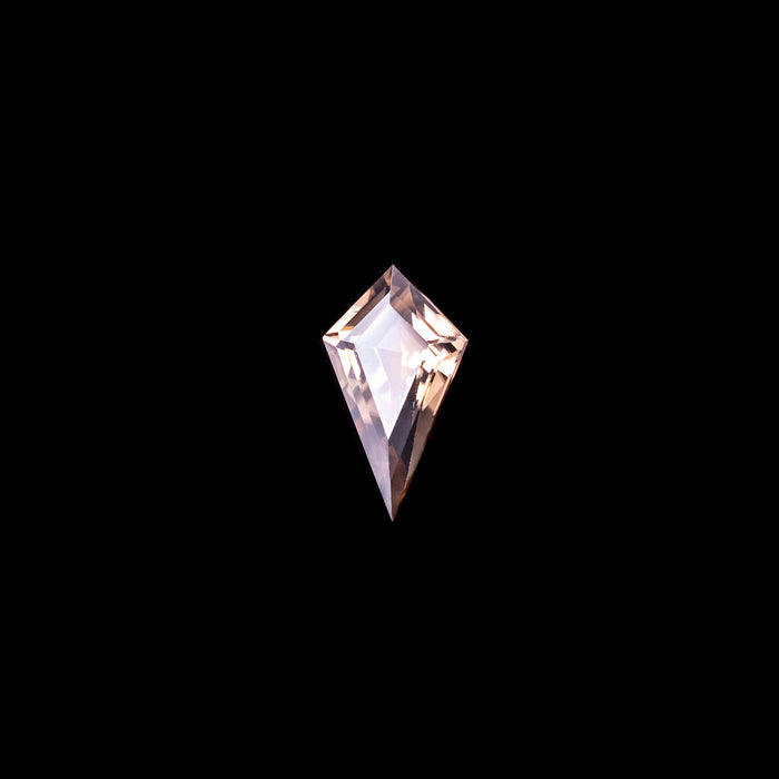 "COCOA" - KITE CUT CHOCOLATE BROWN ZIRCON-4