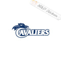 2x Virginia Cavaliers UVA Logo Vinyl Decal Sticker Different colors & size for Cars/Bikes/Windows