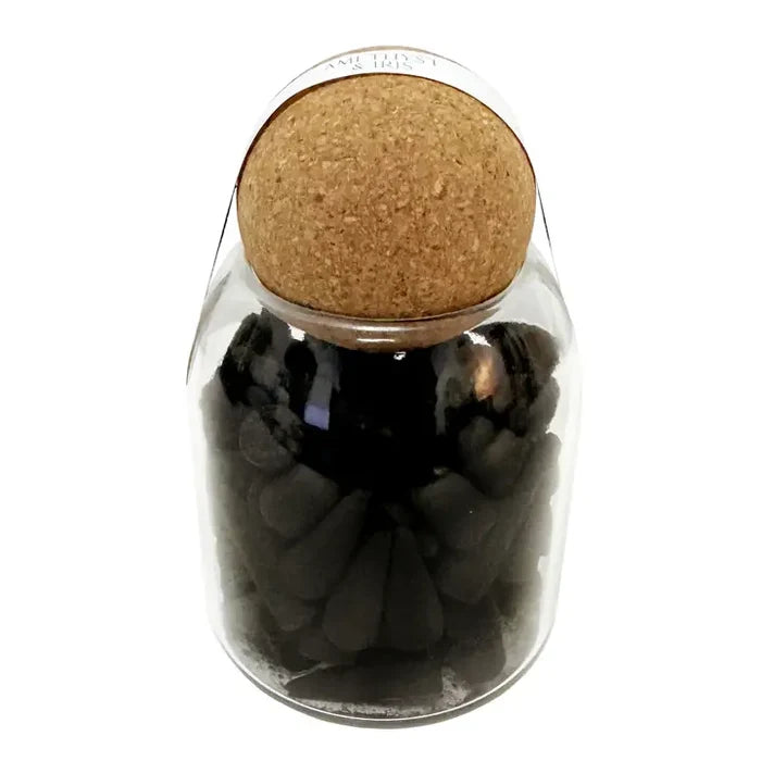 Amethyst & Iris Fragrance: 100 Piece Incense Cones in Jar