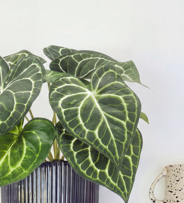 Artificial Crystal Anthurium