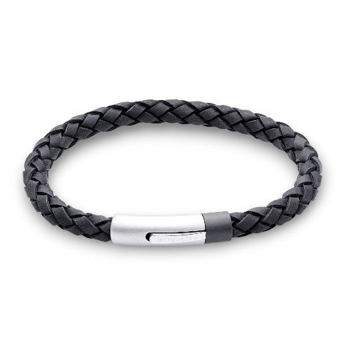 Black Leather Bracelet