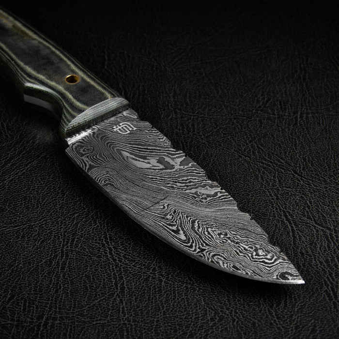"BOWIE" - DAMASCUS STEEL KNIFE by Forseti Steel™-6