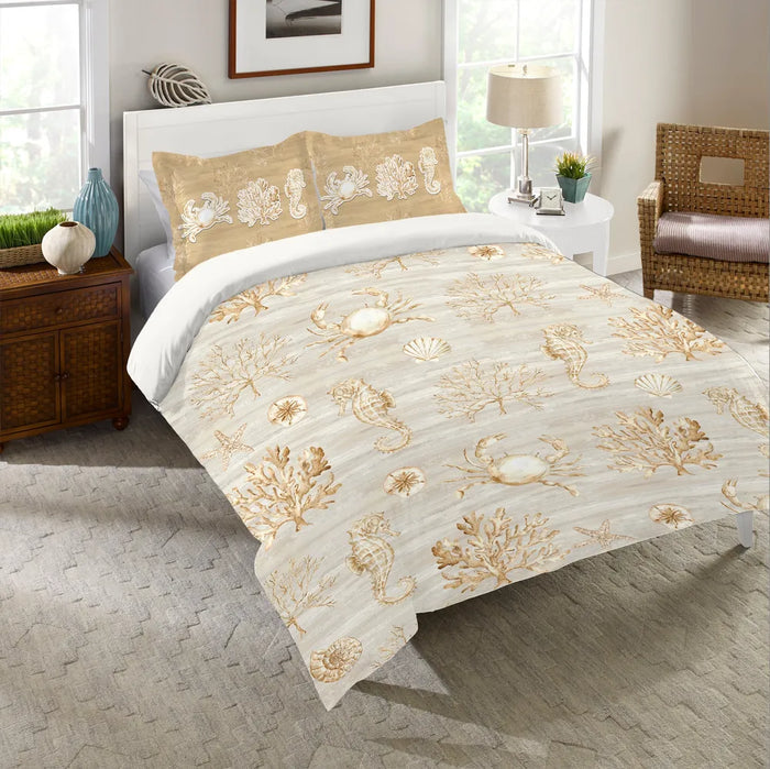 Calm Shores Grey Comforter