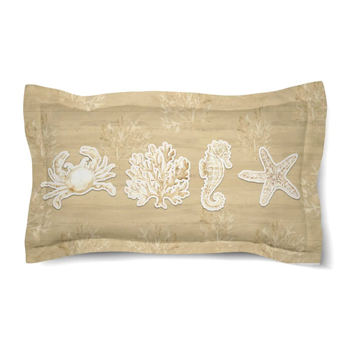 Calm Shores Sand Comforter Sham