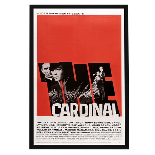 "Cardinal" (1963) Framed Movie Poster