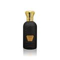 Jamr Al Oud Chase Me Charm luxury black perfume bottle with gold crown cap