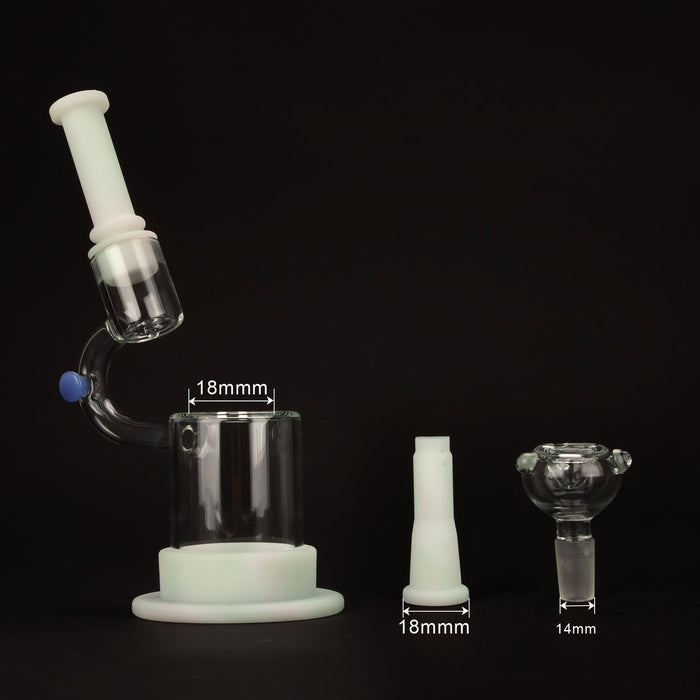 Color Changing Microscope Bong - INHALCO