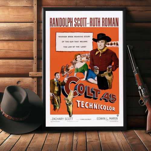 "Colt .45" (1950) Framed Movie Poster