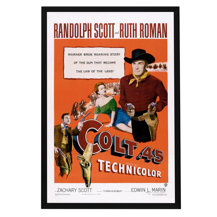 "Colt .45" (1950) Framed Movie Poster