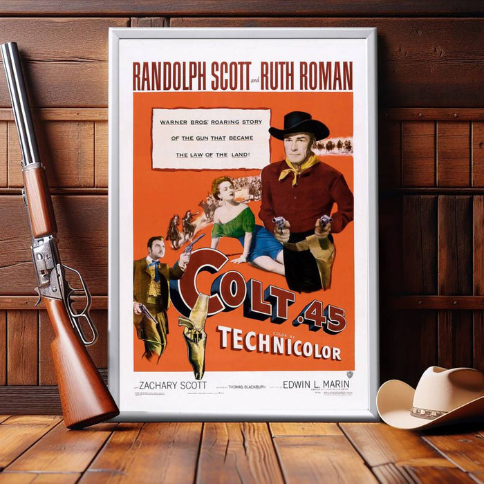 "Colt .45" (1950) Framed Movie Poster