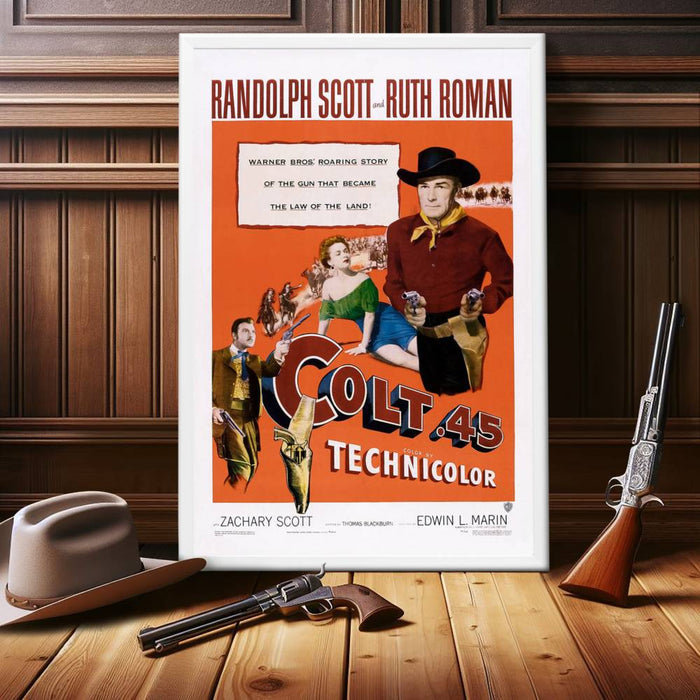 "Colt .45" (1950) Framed Movie Poster