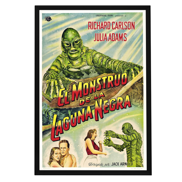 "Creature From The Black Lagoon" (1954) Framed Movie Poster