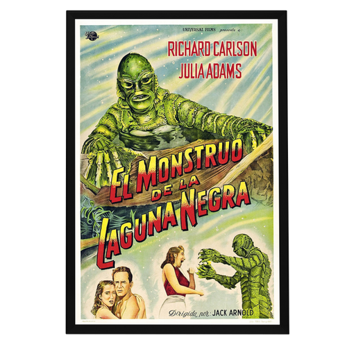 "Creature From The Black Lagoon" (1954) Framed Movie Poster
