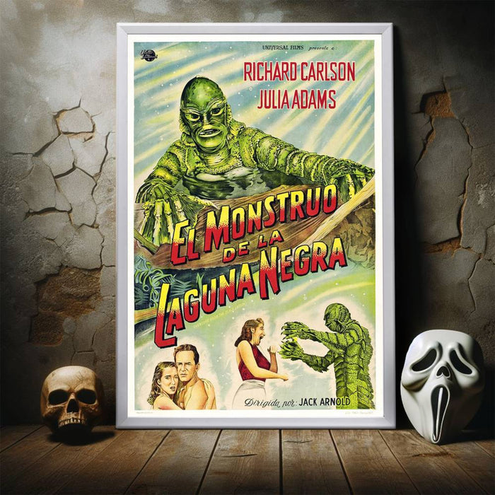 "Creature From The Black Lagoon" (1954) Framed Movie Poster