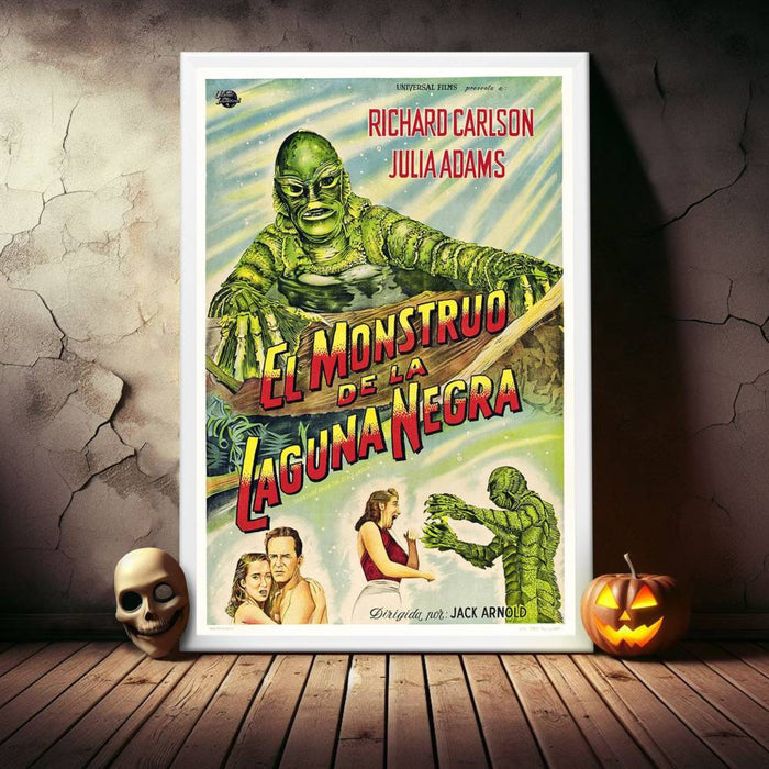 "Creature From The Black Lagoon" (1954) Framed Movie Poster