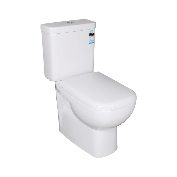 Cubo Closed Couple Toilet Suite Bottom Inlet 655*385*805mm