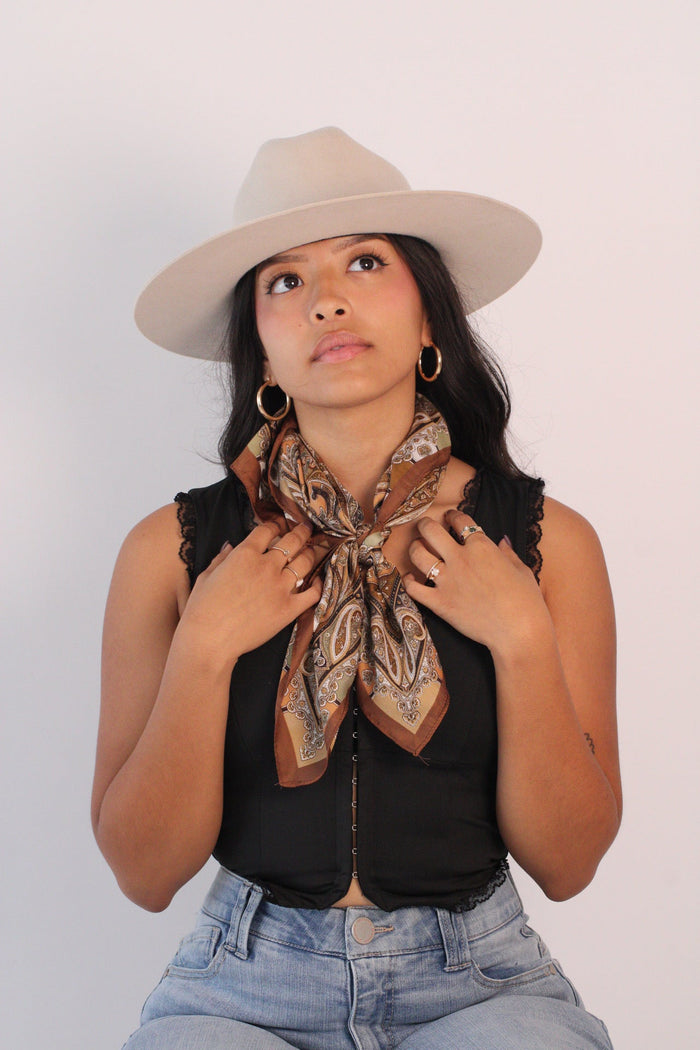 Ivory Dakota cattleman hat, view 2