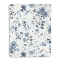 Dancing Flowers Sherpa Throw Blanket