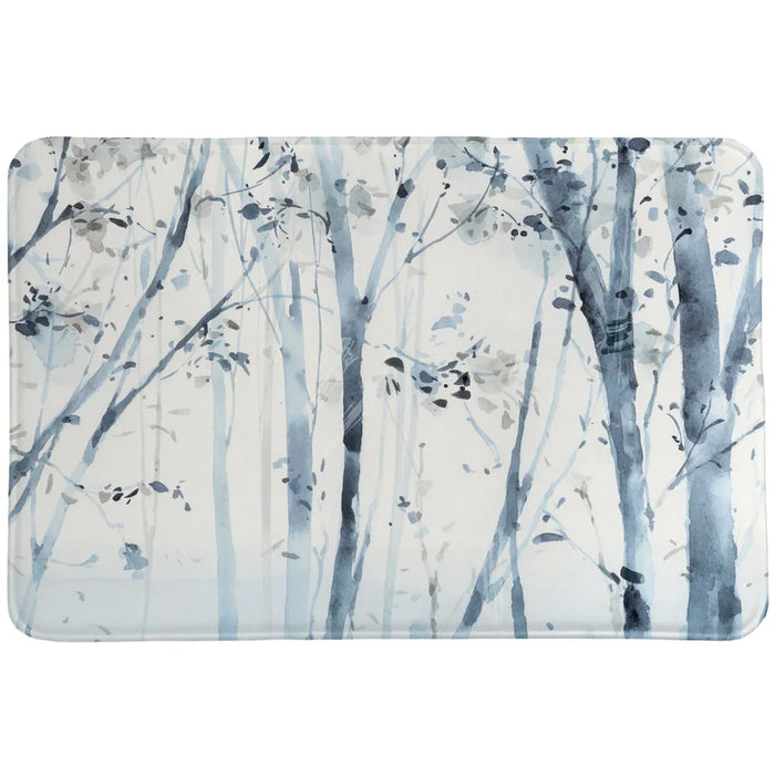Dancing Leaves Memory Foam Rug