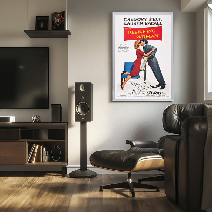 "Designing Woman" (1957) Framed Movie Poster