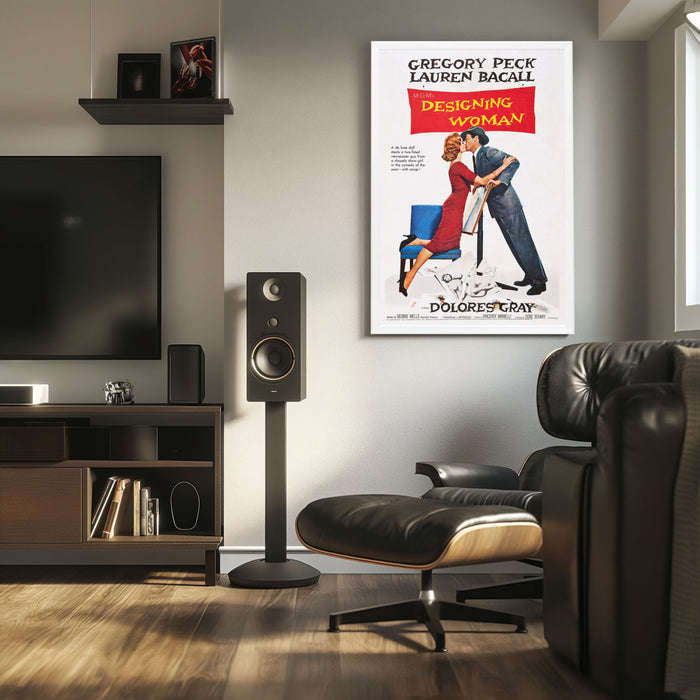 "Designing Woman" (1957) Framed Movie Poster