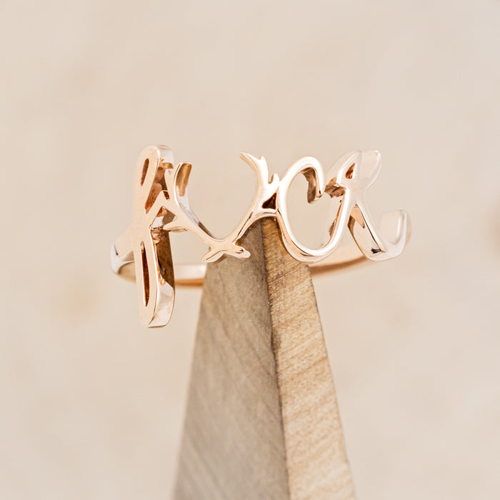 14K Rose Gold / Without Diamond Accents