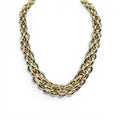 Esme Gold Plated Brass Multi Link Necklace