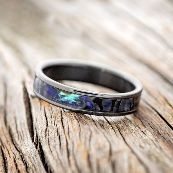 "PERENNA" - PAUA SHELL STACKING BAND-2
