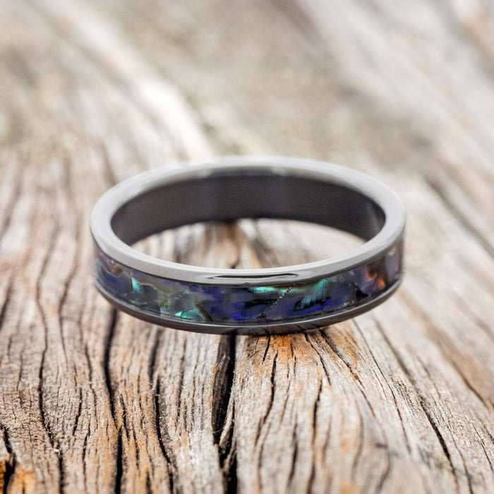 "PERENNA" - PAUA SHELL STACKING BAND-3