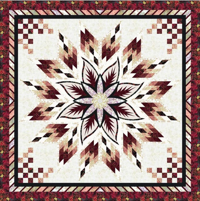 Fabric Kit & Pattern for Fancy Flamingo