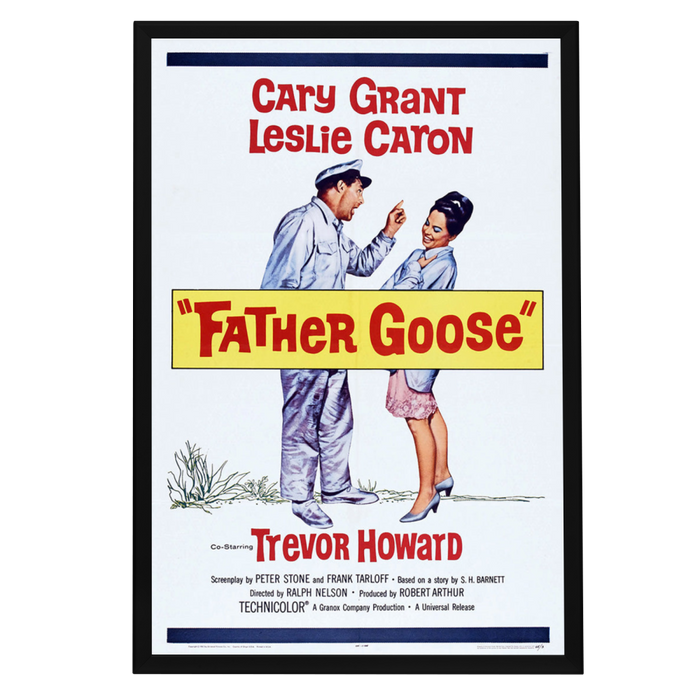 "Father Goose" (1965) Framed Movie Poster