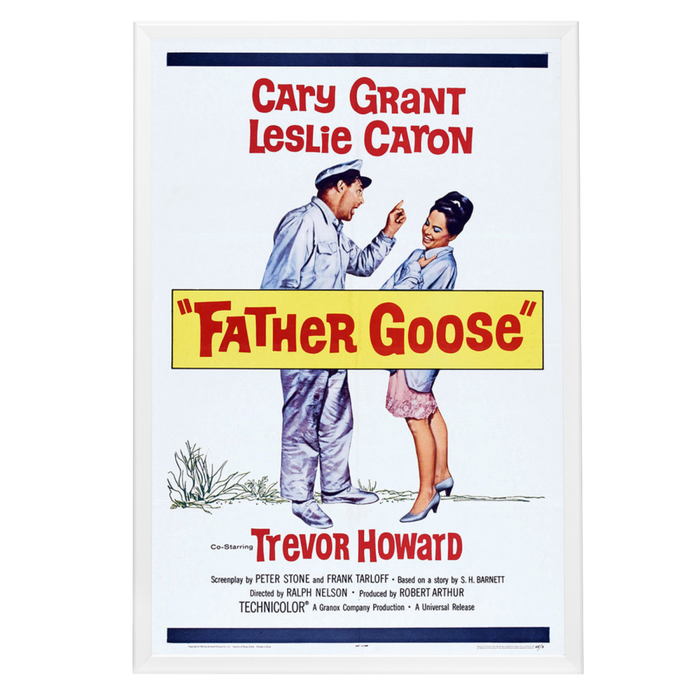 "Father Goose" (1965) Framed Movie Poster