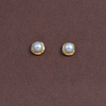 Freshwater white Pearl Stud