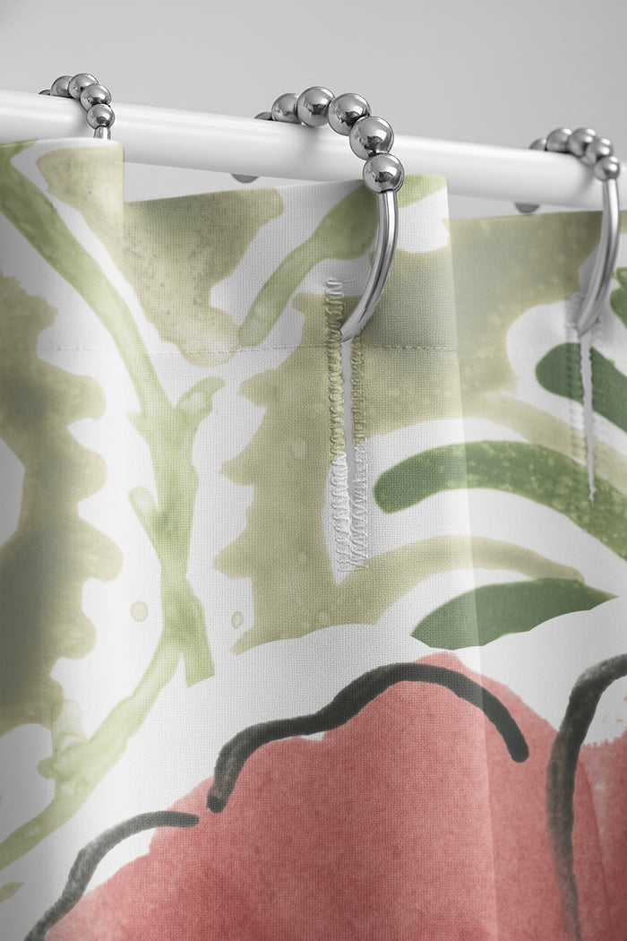 Garden Filigree Bloom Shower Curtain