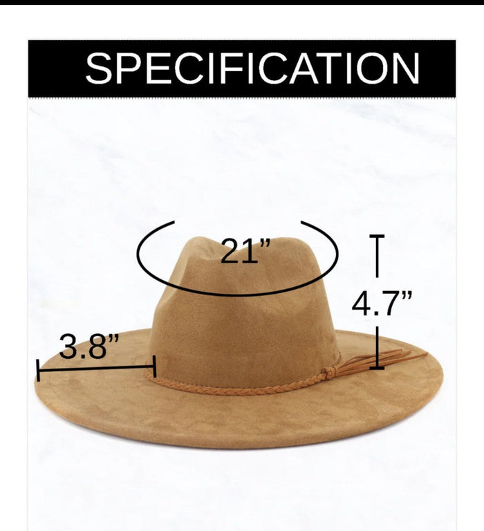 Adjustable inner liner of the hand-painted felt hat