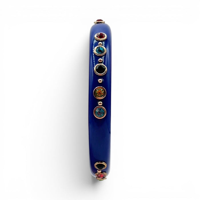 Holland Navy Resin Studded Resin Bangle