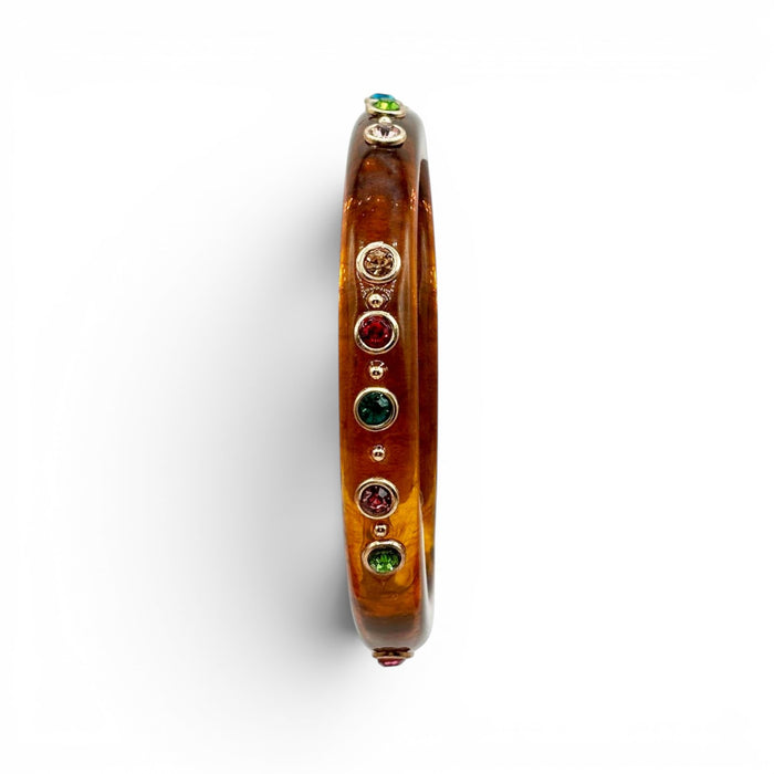 Holland Tortoise Studded Bangle