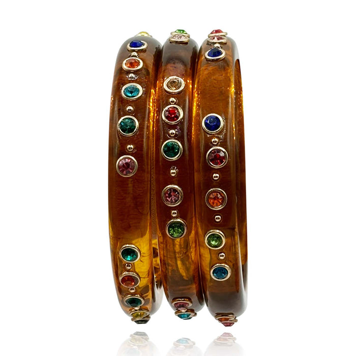 Holland Tortoise Studded Bangle