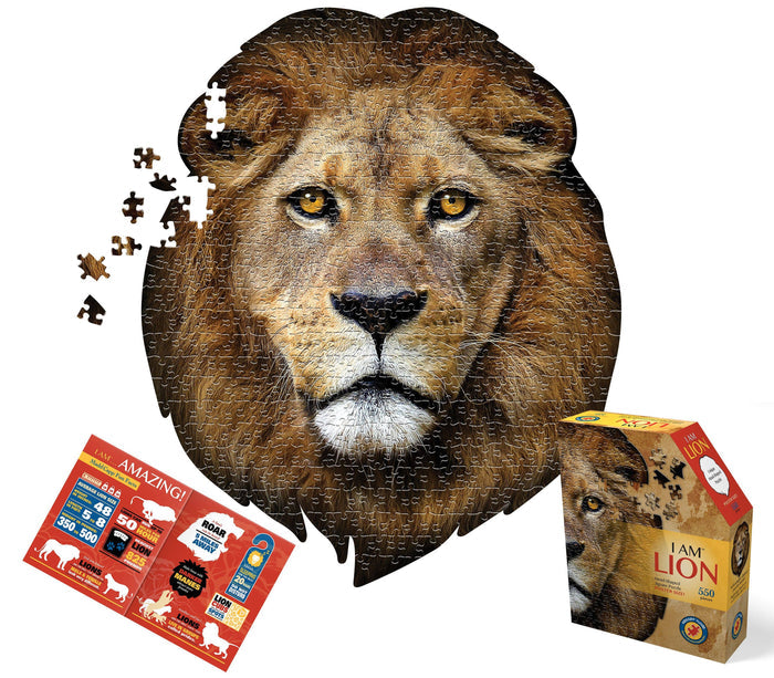 I AM Lion 550 piece jigsaw puzzle - gift