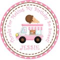 Ice Cream Truck Pink