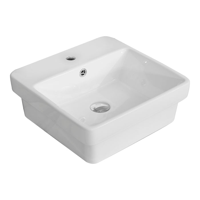 Insert Basin with tap hole 415*415*155mm