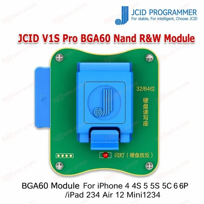 JCID V1S Pro BGA60 Nand R&W Module