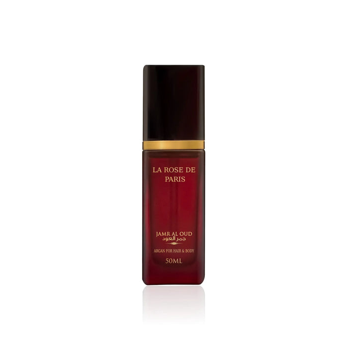 Jamr Al Oud La Rose de Paris perfume bottle, luxury French oriental fragrance, 50ml