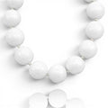 Lucy White Gumball Necklace