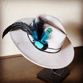 Boho felt hat color option, additional view