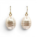 Marcella Champagne Baroque Glass Pearl Drop