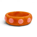 Michelle Amber And Light Rose Bangle