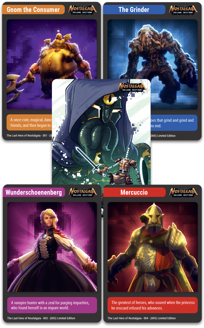 MTC#38: SteamWorld Build, Nuclear Throne, The Last Hero of Nostalgaia - Trading Card Bundle