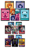 MTC#45: Shovel Knight Dig, Dark Deity 1 & 2, Bad End Theater - Trading Card Bundle