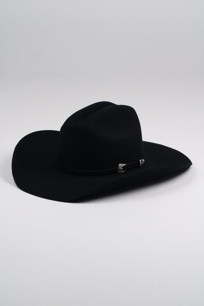 Black Mustang cowboy hat, view 2